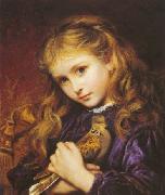 Sophie anderson The Turtle Dove USA oil painting artist
